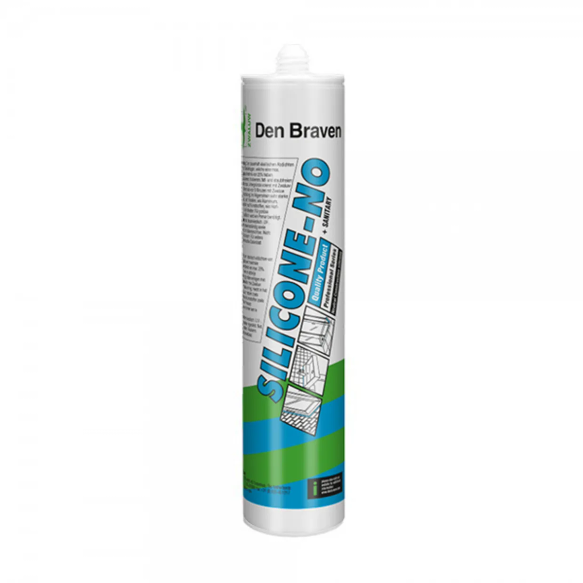 Zwaluw Silicone-No 310 ml Black
