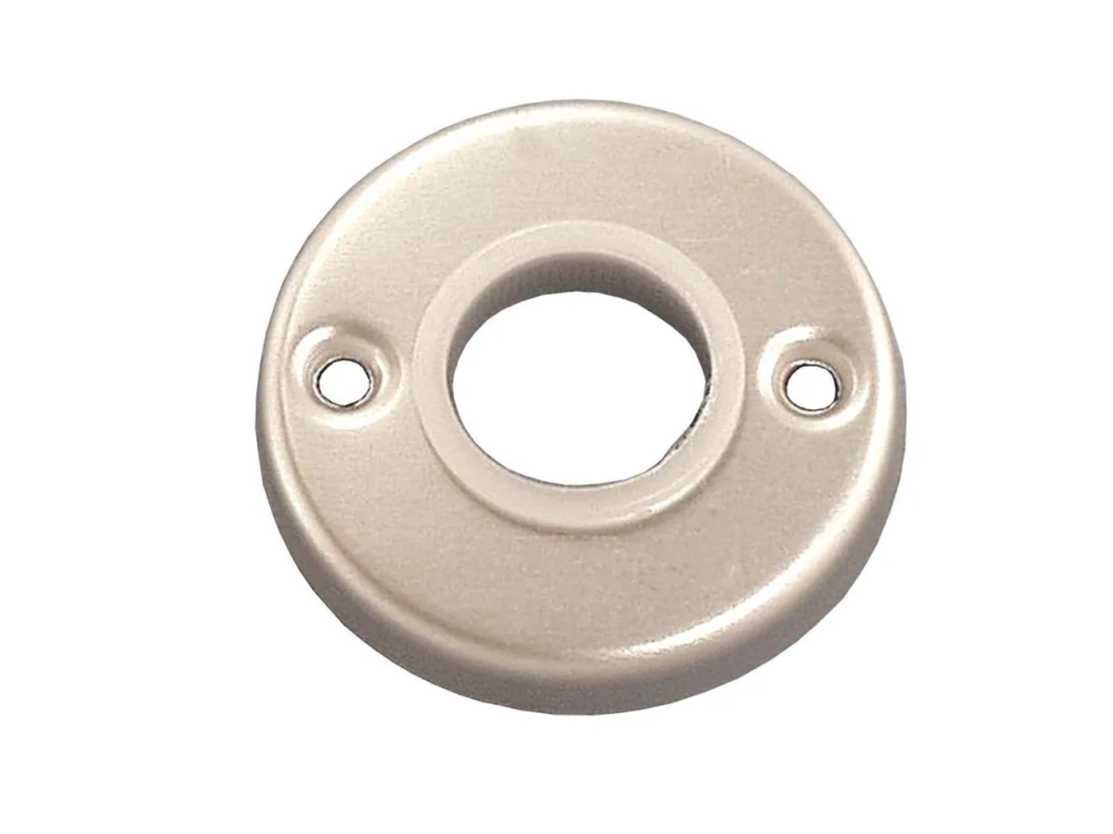 2 Deurkrukrozetten, Alu Geeloxeerd F2 50 mm
