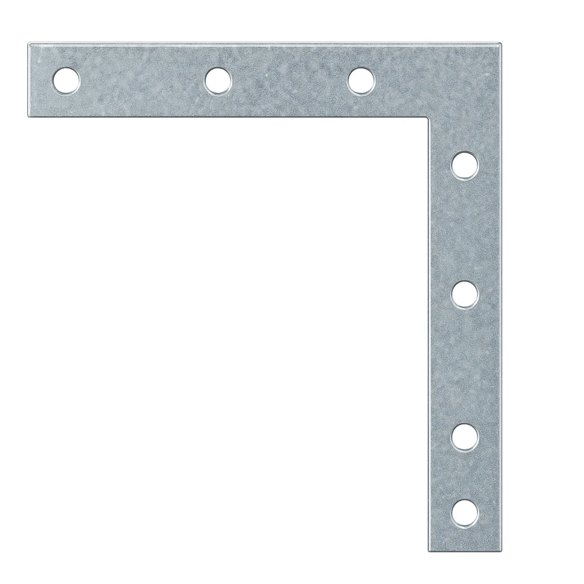 2 Hoekijzers Plat Breed Verz. 175 mm