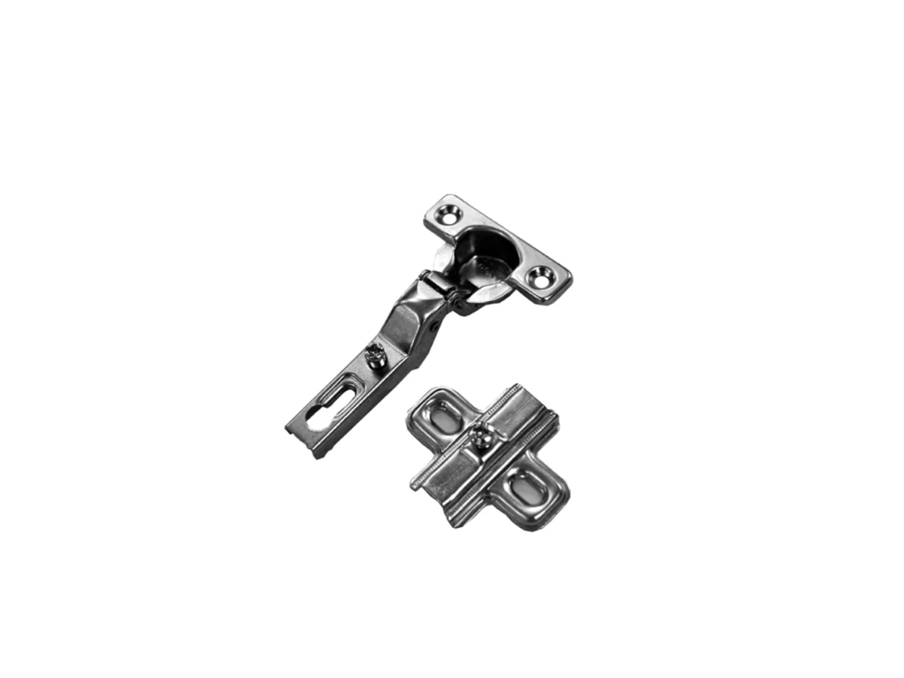 2 Inboorveerscharnieren,hoekig 26 mm