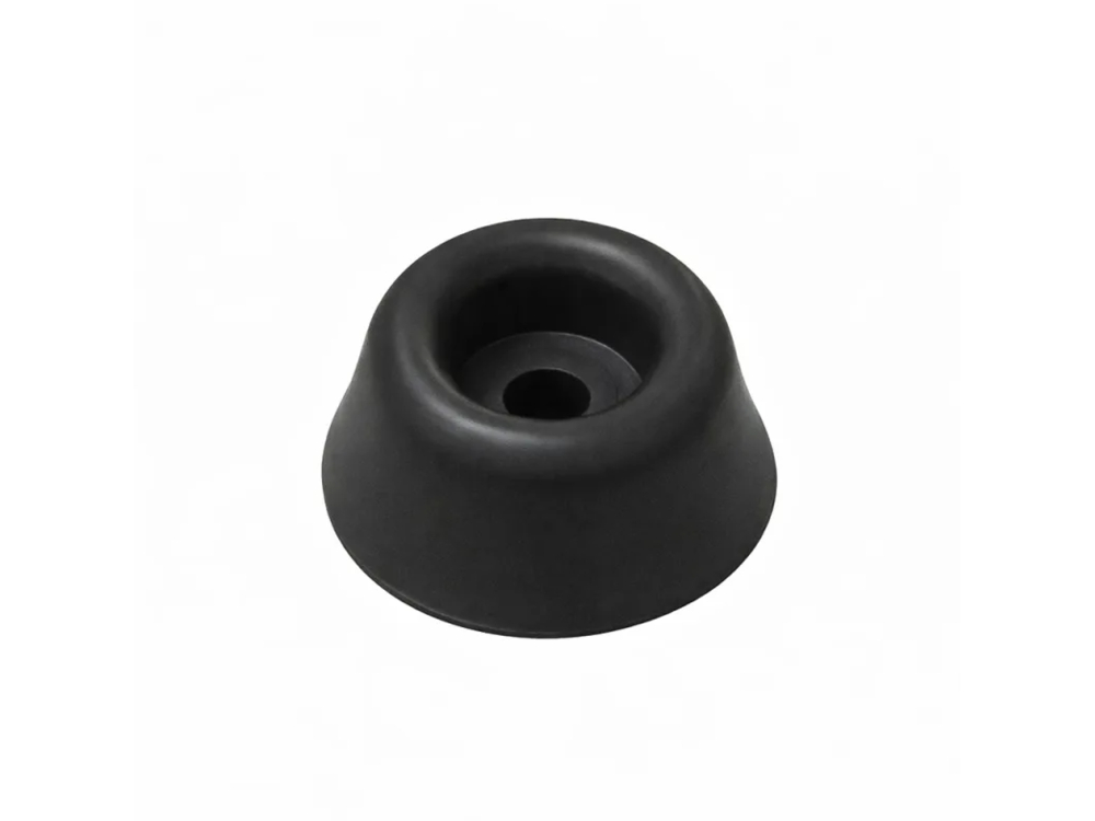 4 Buffer, Zwart Rubber 19x9mm