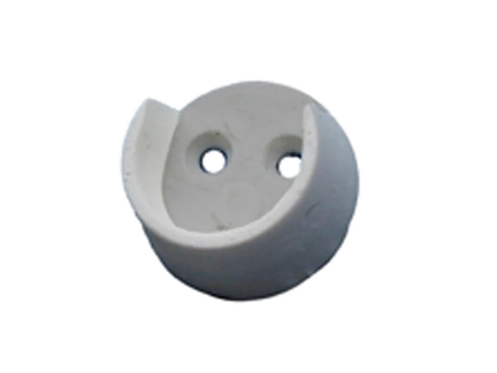 4 Buisdragers Vr.kleerkast,pvc V/p D.20mm