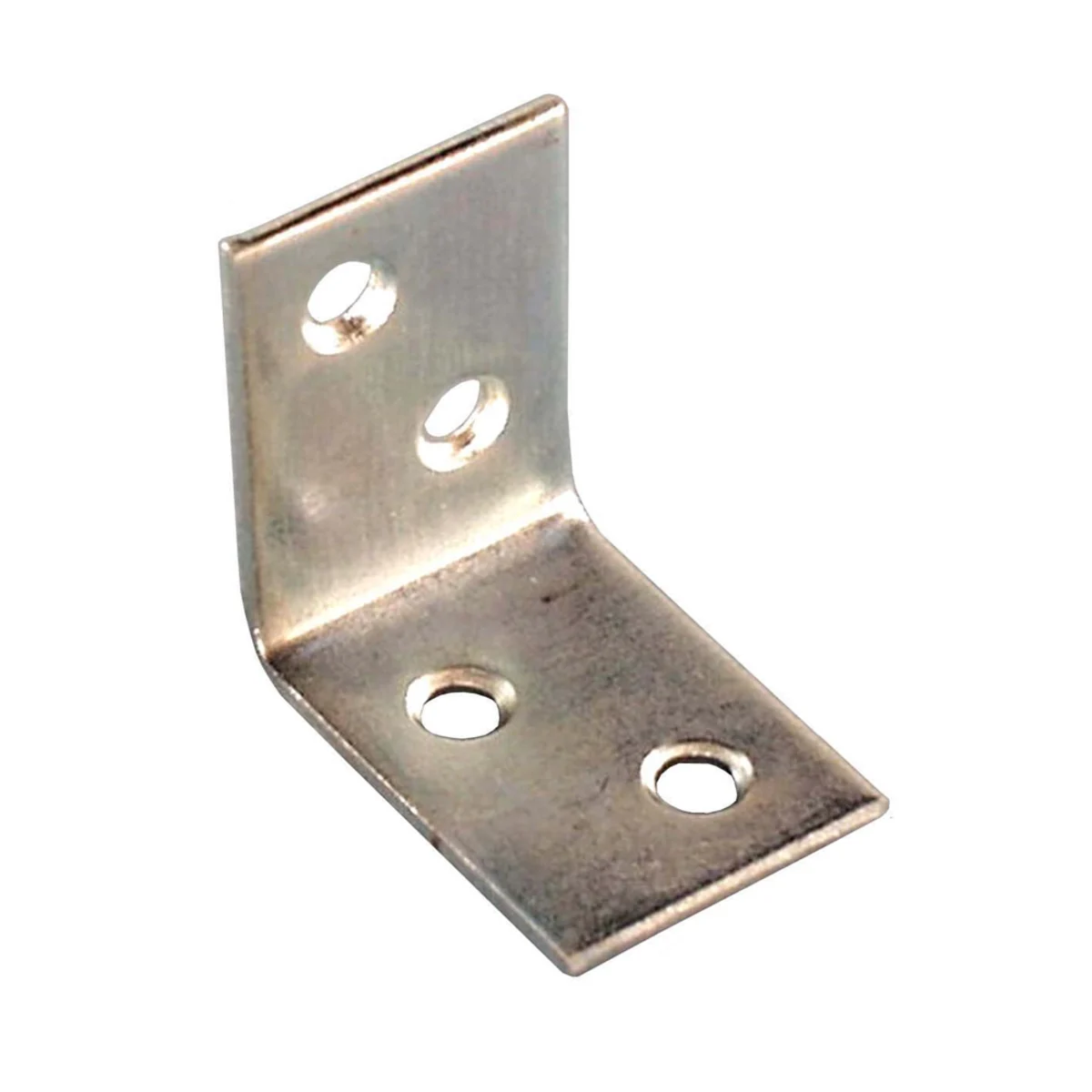 4 Gebogen Stoelhoeken, Verzinkt 20/27x27mm