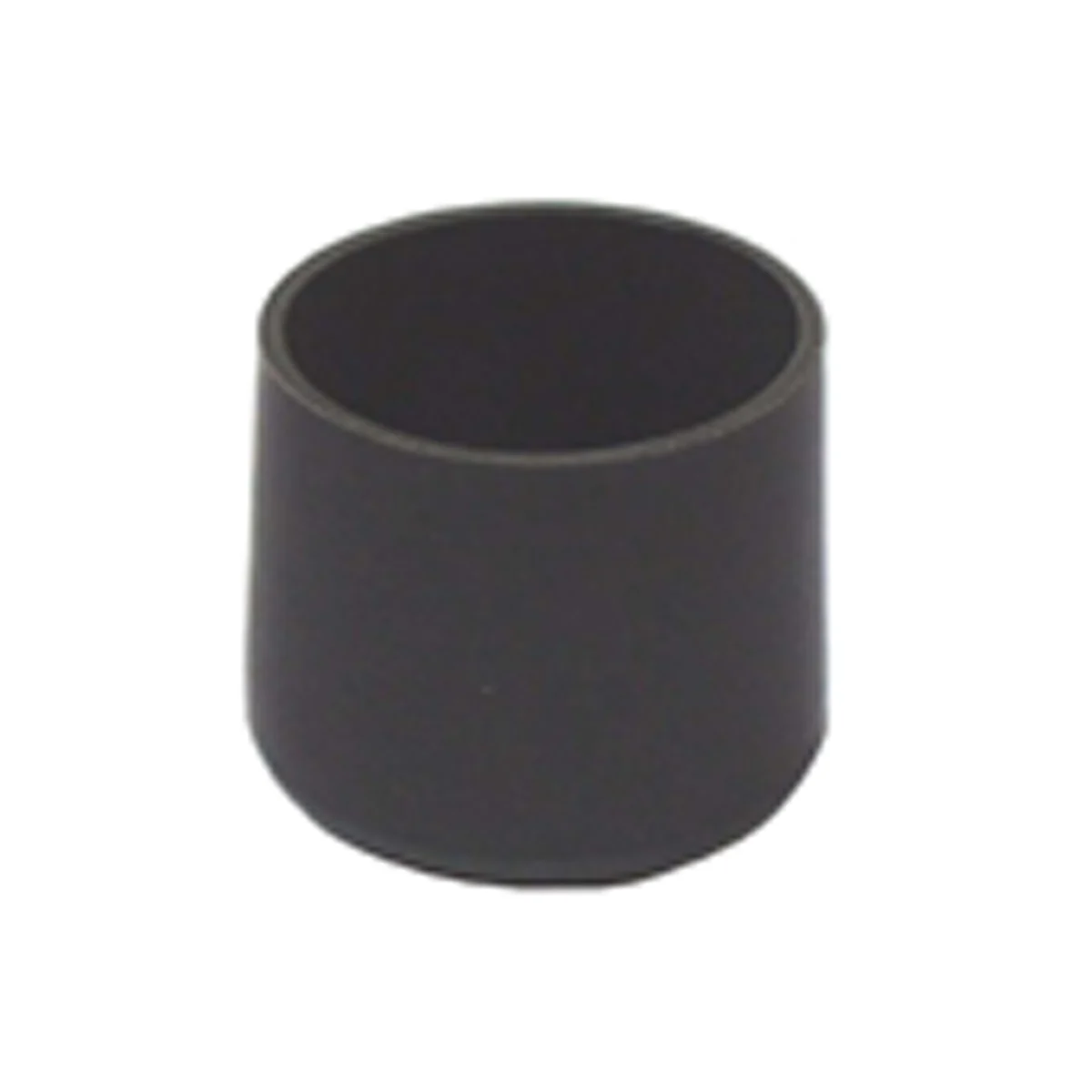 4 Meubeldoppen Pvc Zwart 22 mm