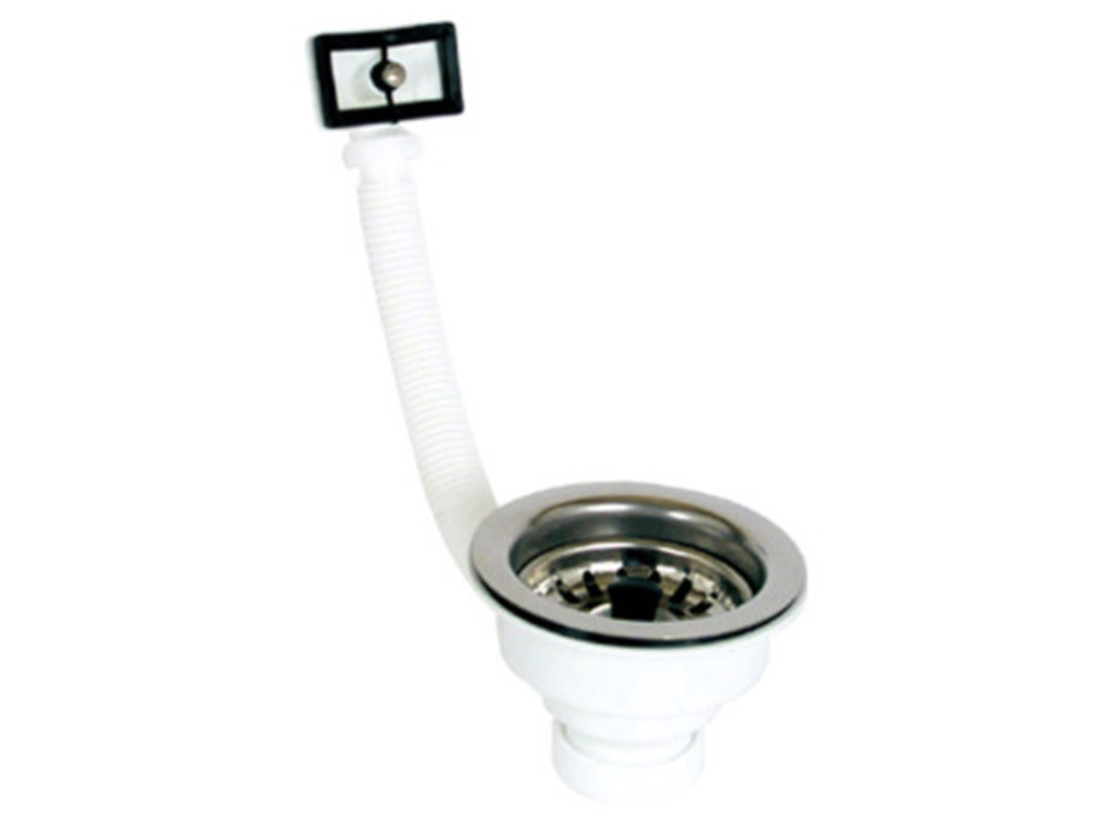 Afvoerplug Overloop+stop 6/4m