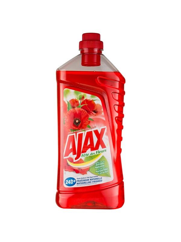 Ajax 1.25 l Vloerreiniger/rode Bloemen