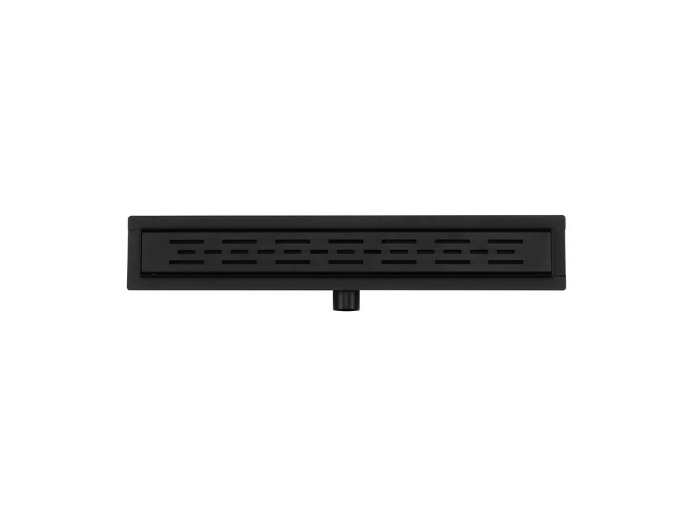 Aloni Douchegoot Rvs Zwart 90 cm