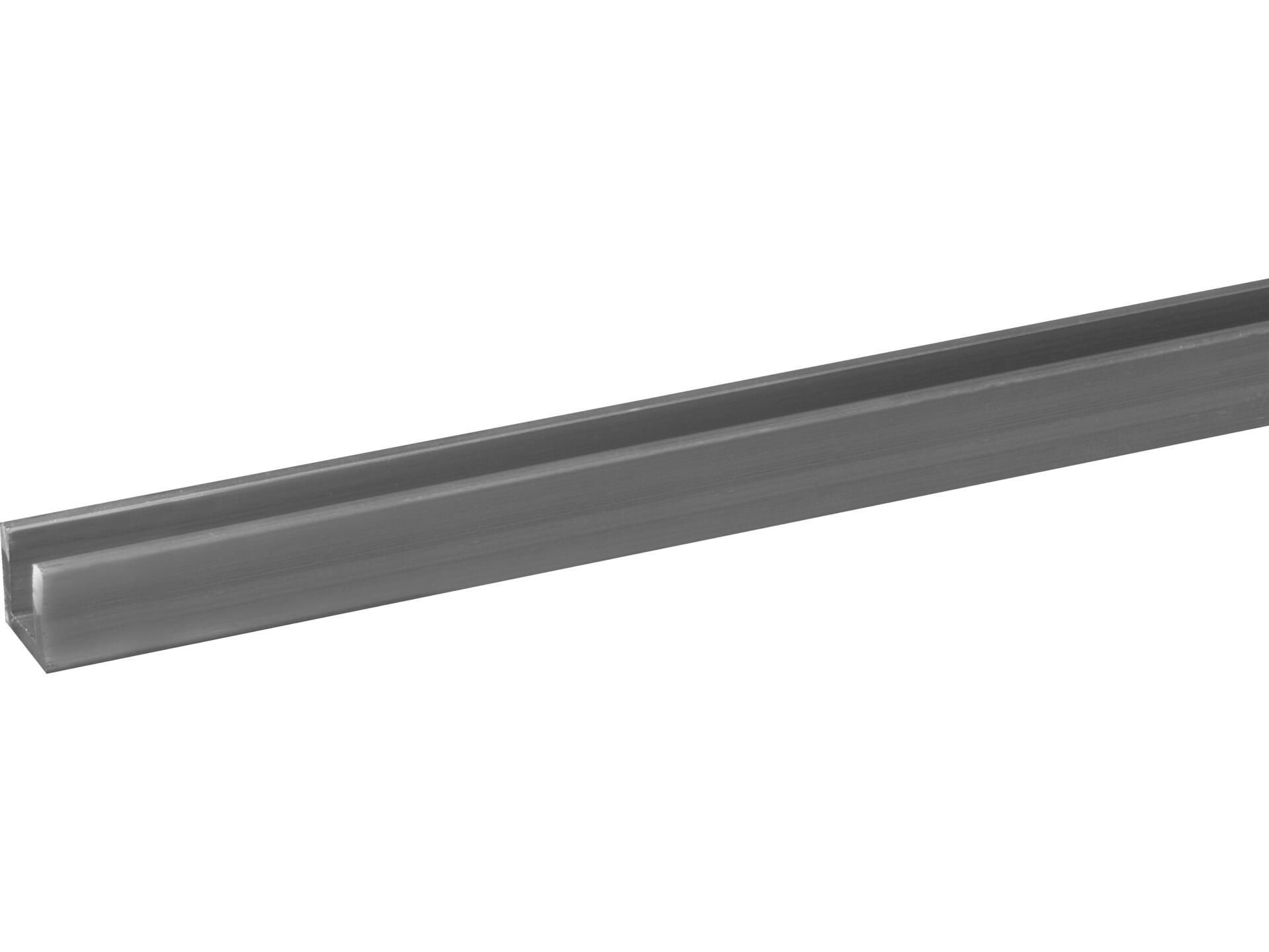 Alu 2 m U-Profiel 10 mm 3