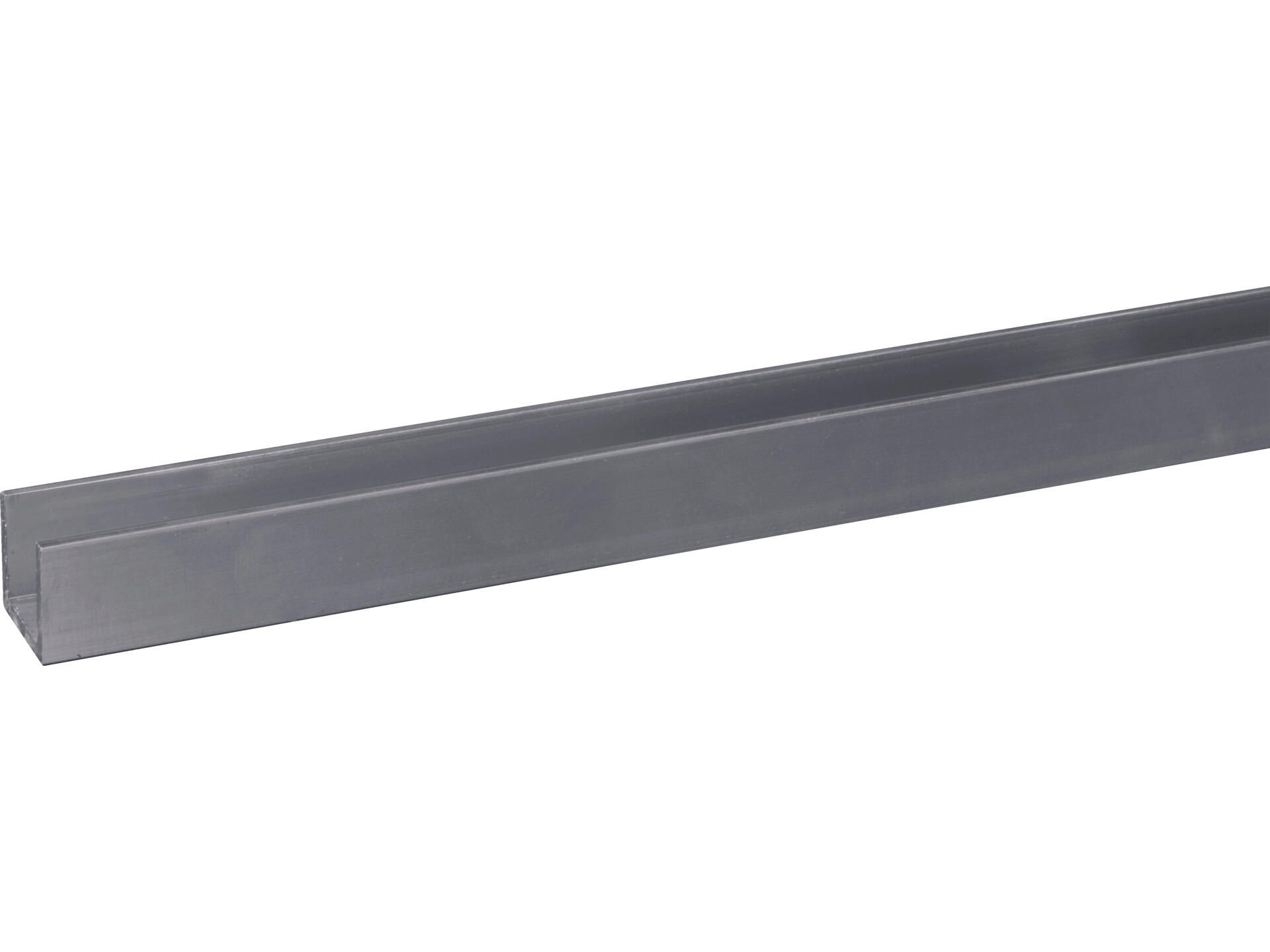 Alu 2 m U-Profiel 15 mm 3