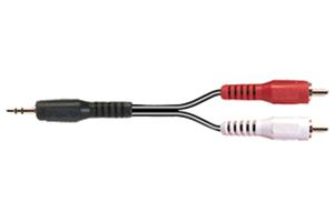 Audio Cbl 3,5 mm St.pl-2xrca Pl M/m 3 m