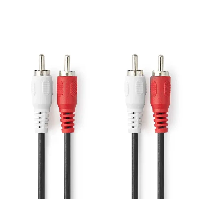Audio/stereo Kabel 1.5 m 2x Rca m <> 2x Rca m