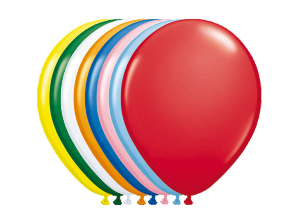 Balonnen Gekleurd Mix 100st