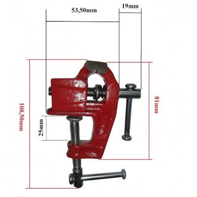 Mini Bench Vice 25 mm