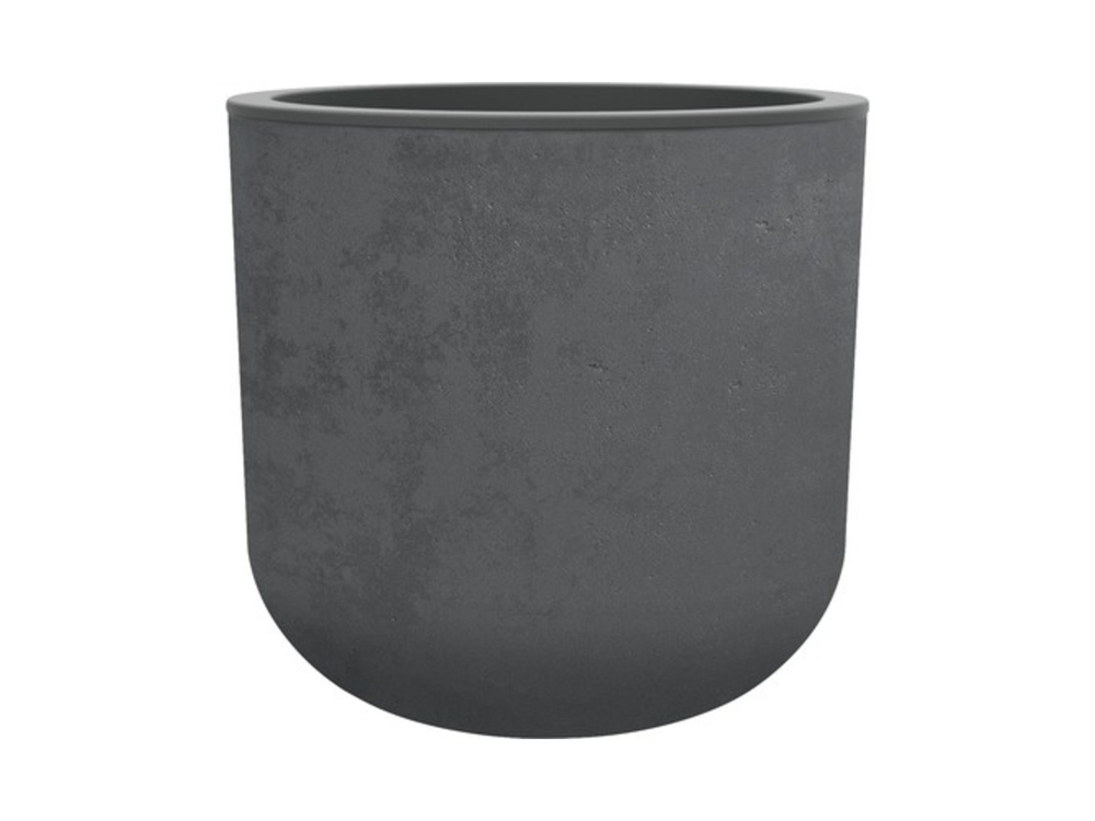 Bloempot + Waterretentie Zone 48.5x46.2 Antraciet