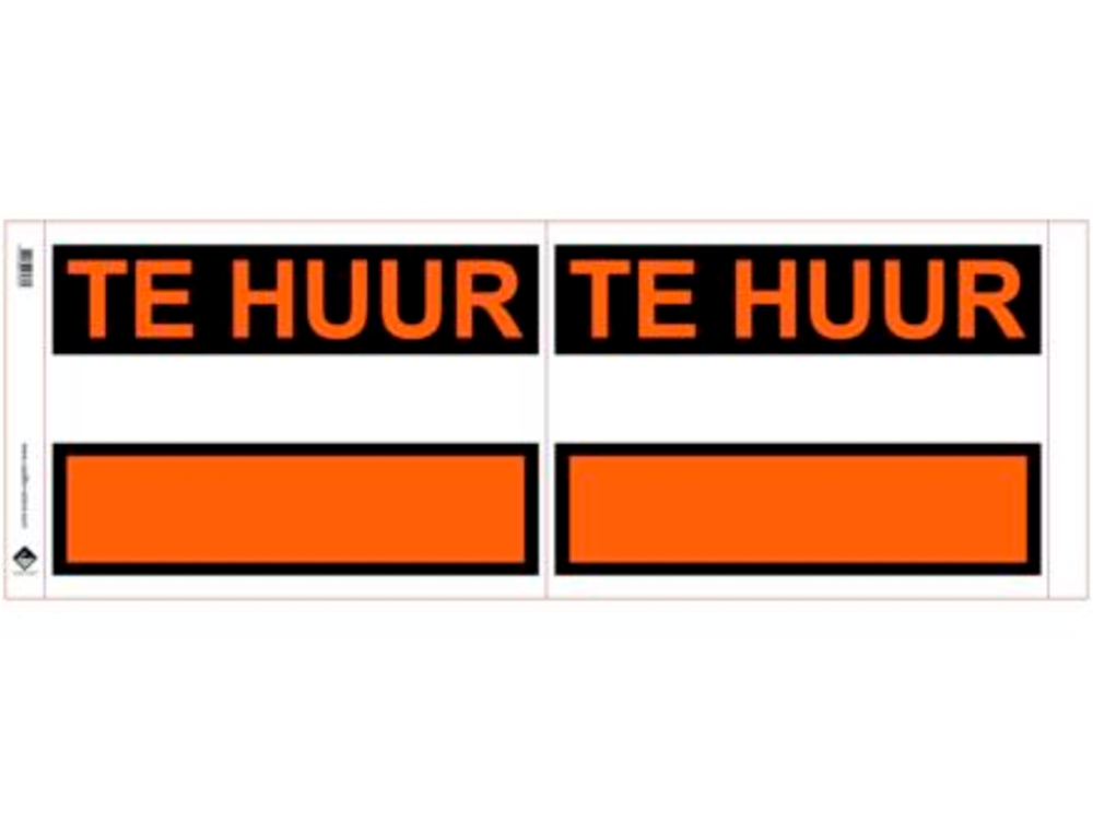 Bord te Huur 70x48cm