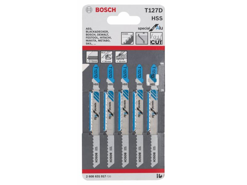 Bosch Decoupeerzaag Alu T127d 5st