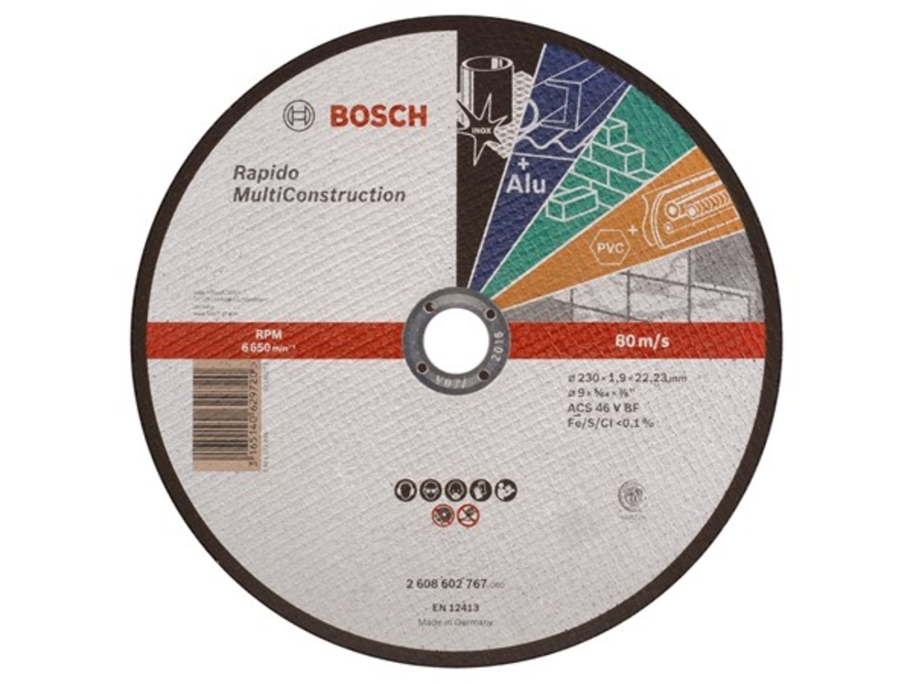 Bosch Slijpschijf Multi 230 mm