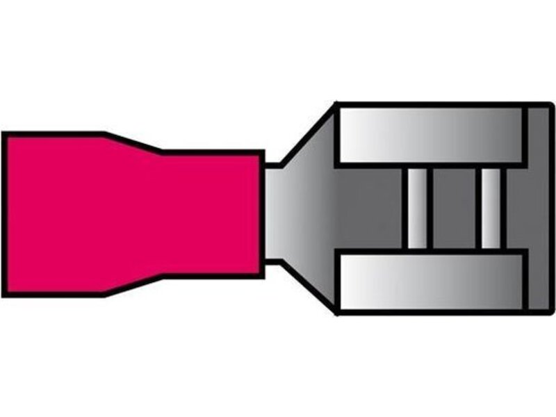 Carpoint Kabelschoen Vlak 541 Rood