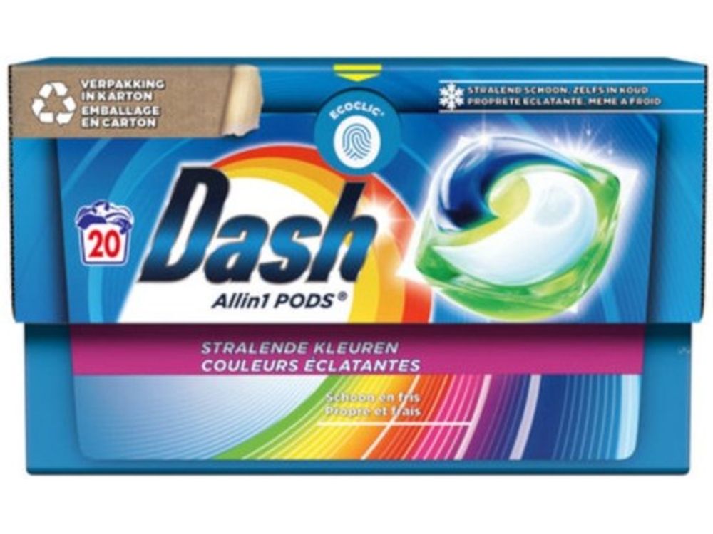 Dash Pods Allin1 Stralende Kleuren 20d