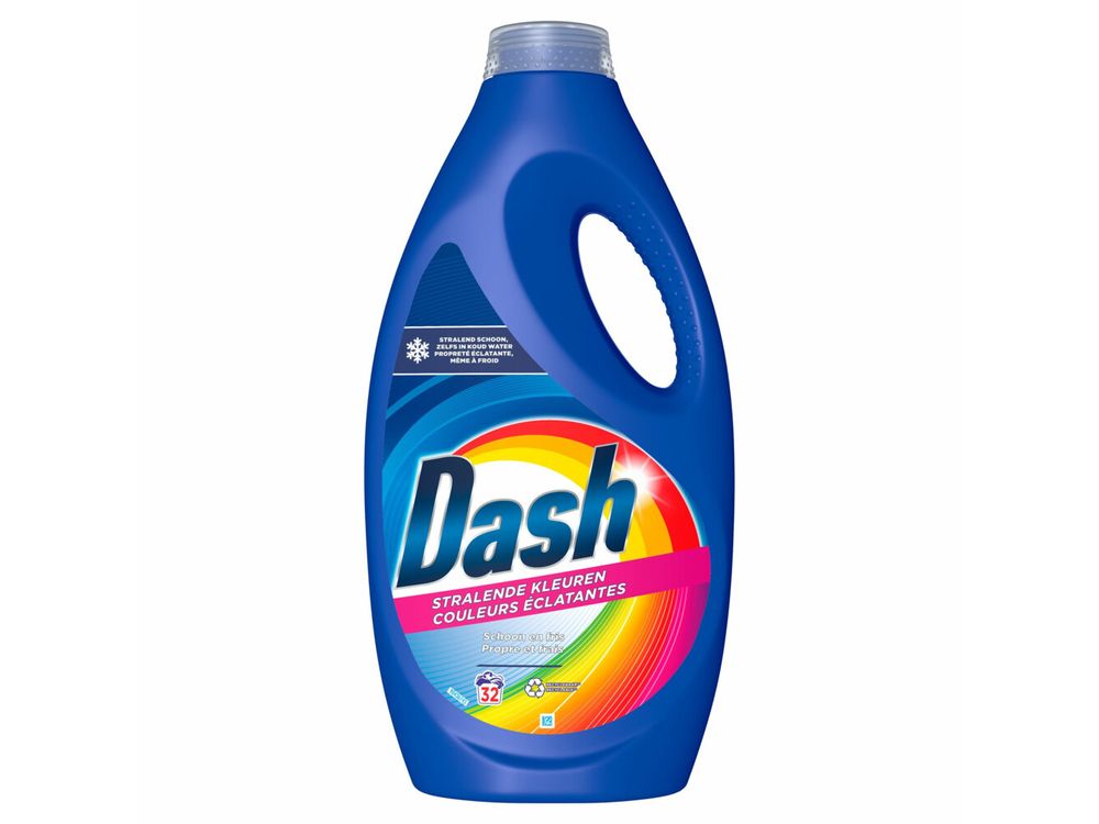 Dash Wasmiddel 1.44 l /32sc Stralende Kleuren