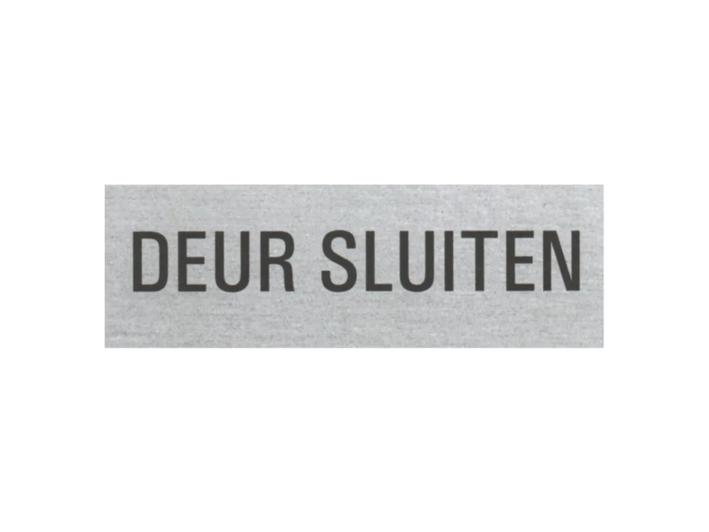 Deur Sluiten Alu