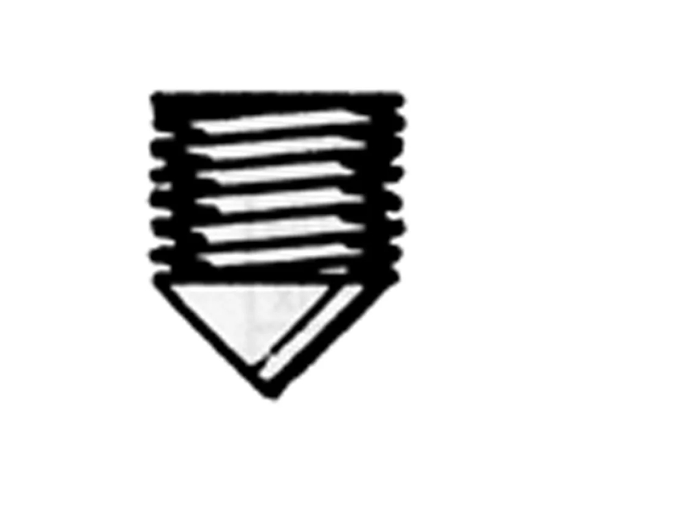 Deurkrukboutjes, Phillips Nr.2 M6 X 10 mm