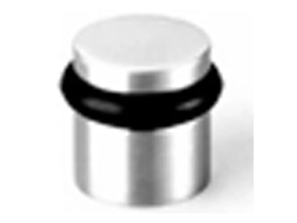 Deurstop,cilindrisch,vloer,rvs 30x30mm