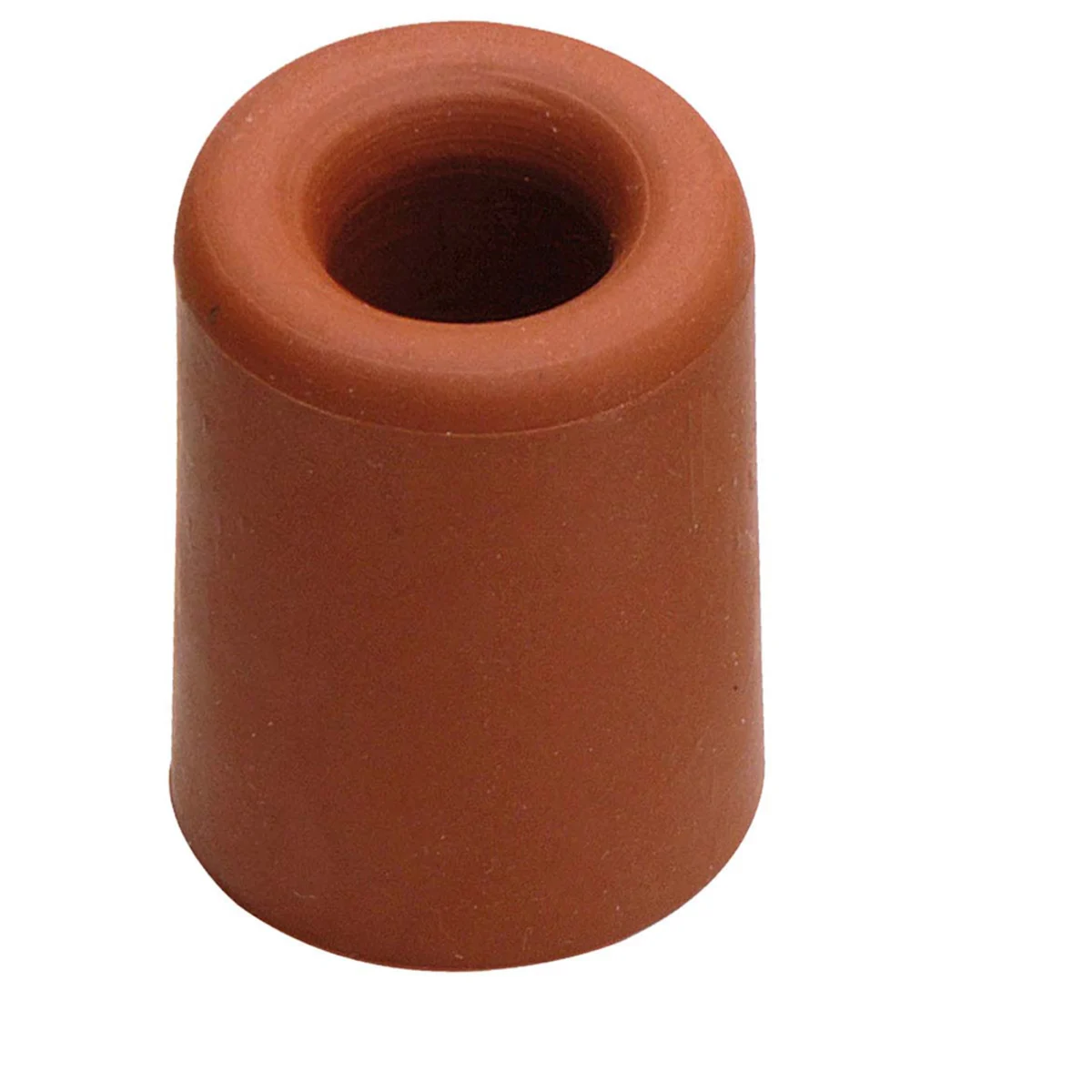 Deurstop Thermopl Rubber Bruin 31x34mm