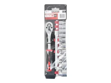 Dopsleutelset 3/8" - 12 St.