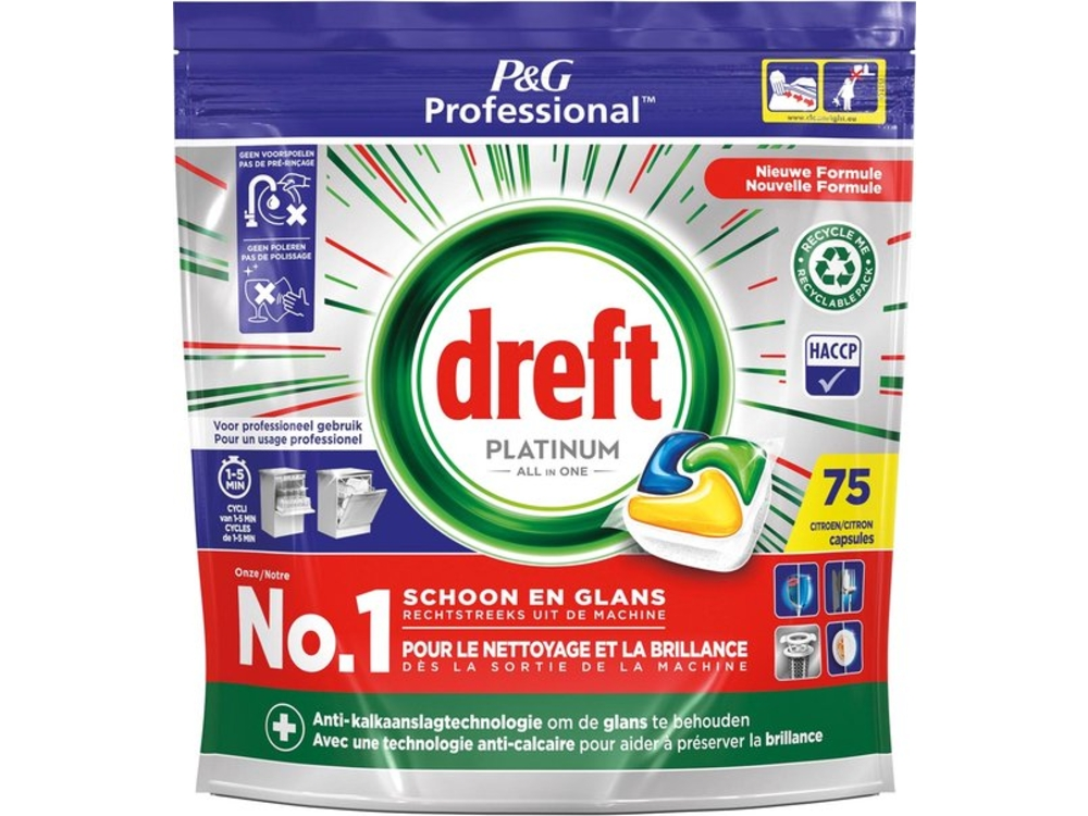 Dreft Tabs Platinum 75st
