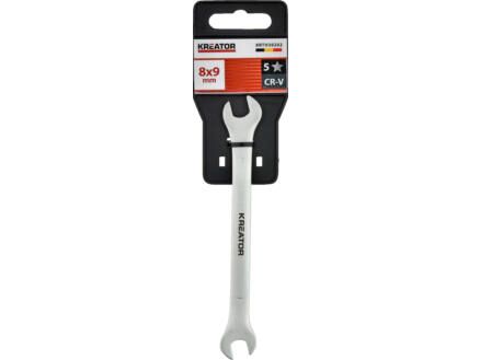 Dubbele Steeksleutel 130 mm, 8x9mm