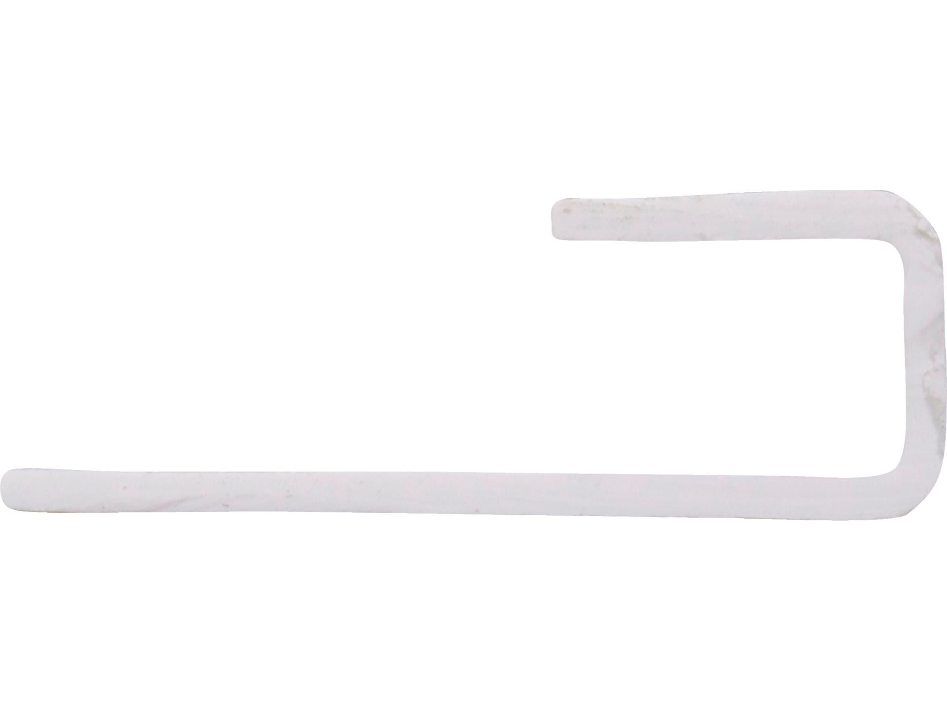 Eindprofiel 4 mm Wit 5