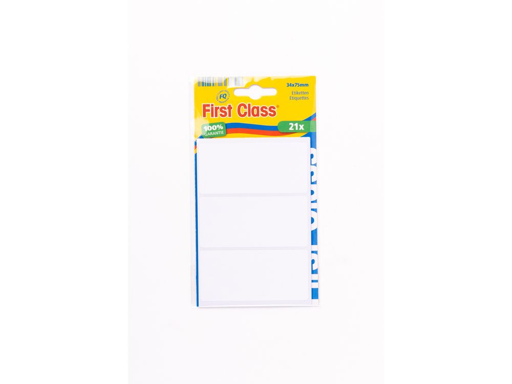 Etiketten 21 Stuks Ft 34x75 mm Fc