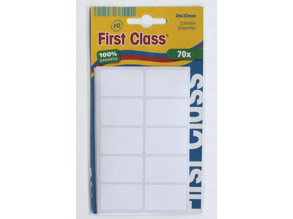 Etiketten 70 Stuks Ft 20x32 mm Fc