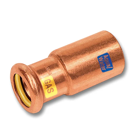 Persverloopstuk Koper 28x22mm Mf Gas / (Drink)water Sanha Hydrogas