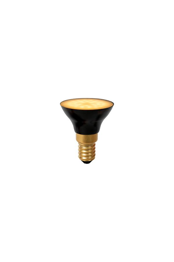 Lucide G45 - Ampoule Led - Ø 4,3 cm - Led 3 Stepdim - E14 - 1x5w 2700k - Noir