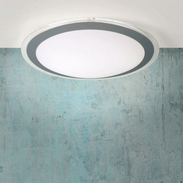 Lucide Gently Plafonnier Rond Ø33,5 cm T5 22w Alu