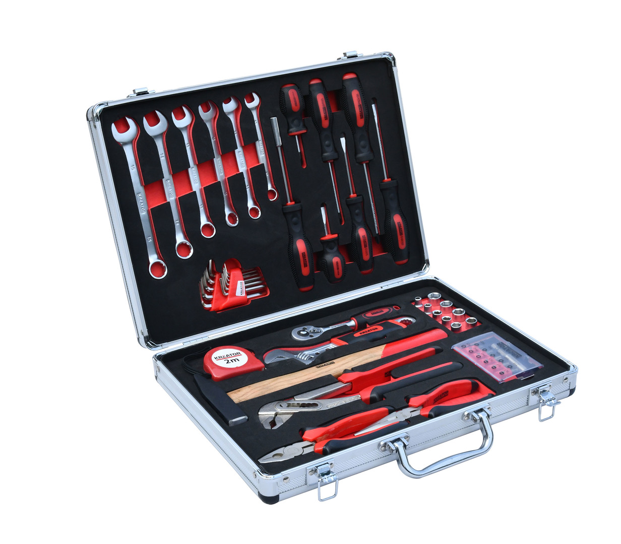 Gereedschapskoffer Set 52st
