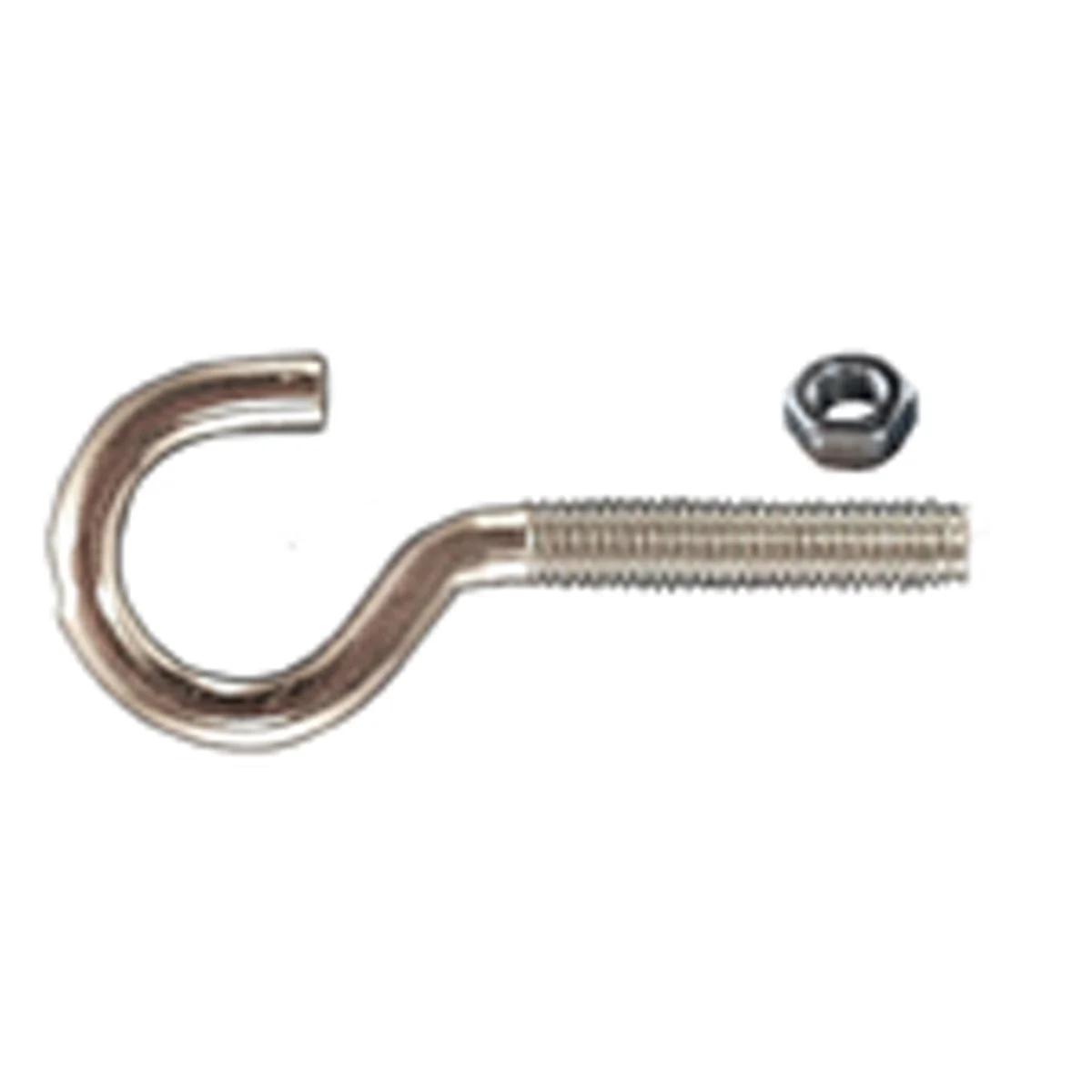 Haakbouten met Moer, Verzinkt M8 X 60 mm