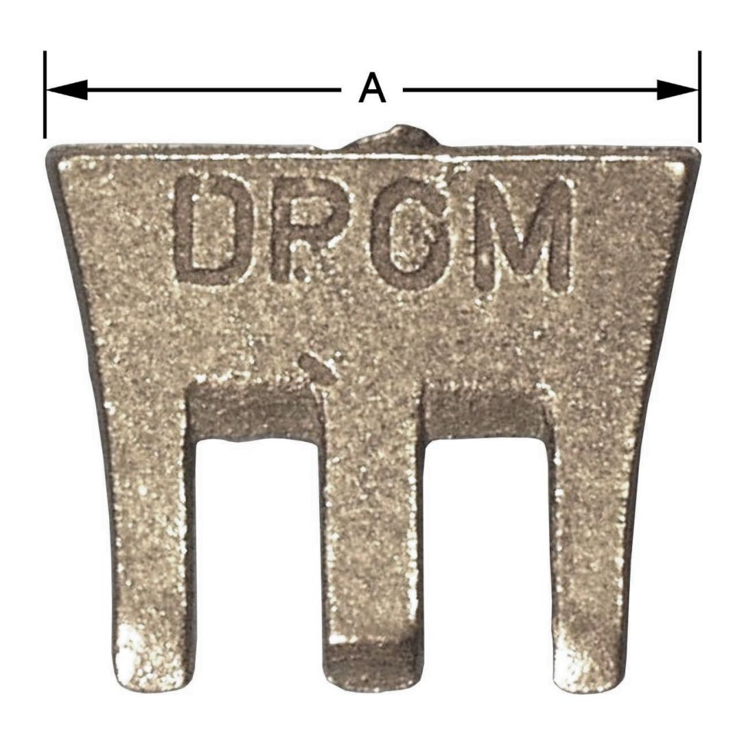 Bl Hammer Wedges in Iron, Conical 23 mm (Vp=12)