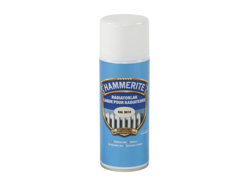 Hammerite Radiatorlak Ral9010 Spray 400 ml