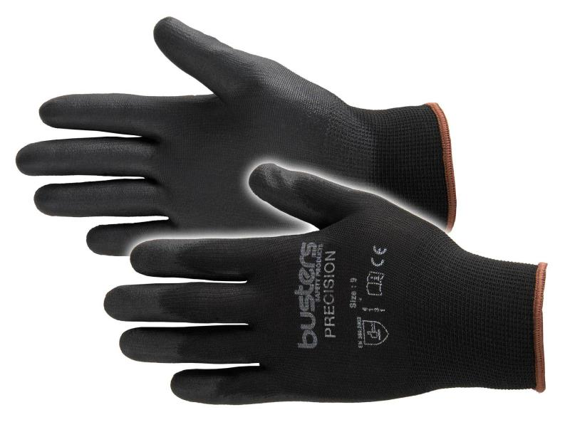 Handschoen High Tech Black Pu 10