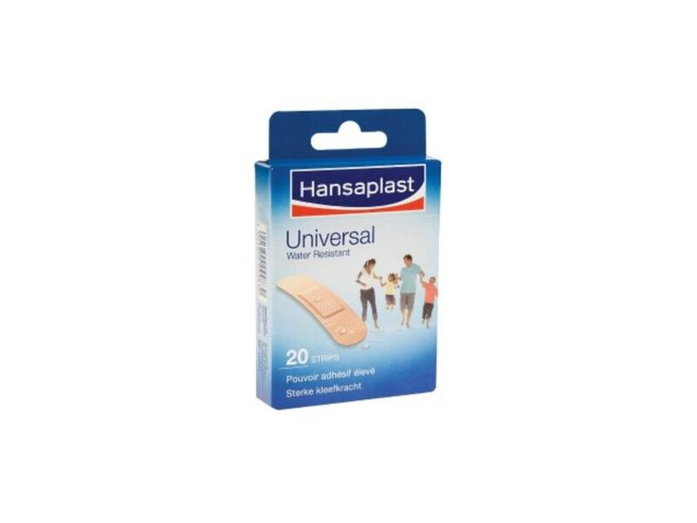 Hansaplast - Pleisters - Universal - 19x72mm - 20 Stuks