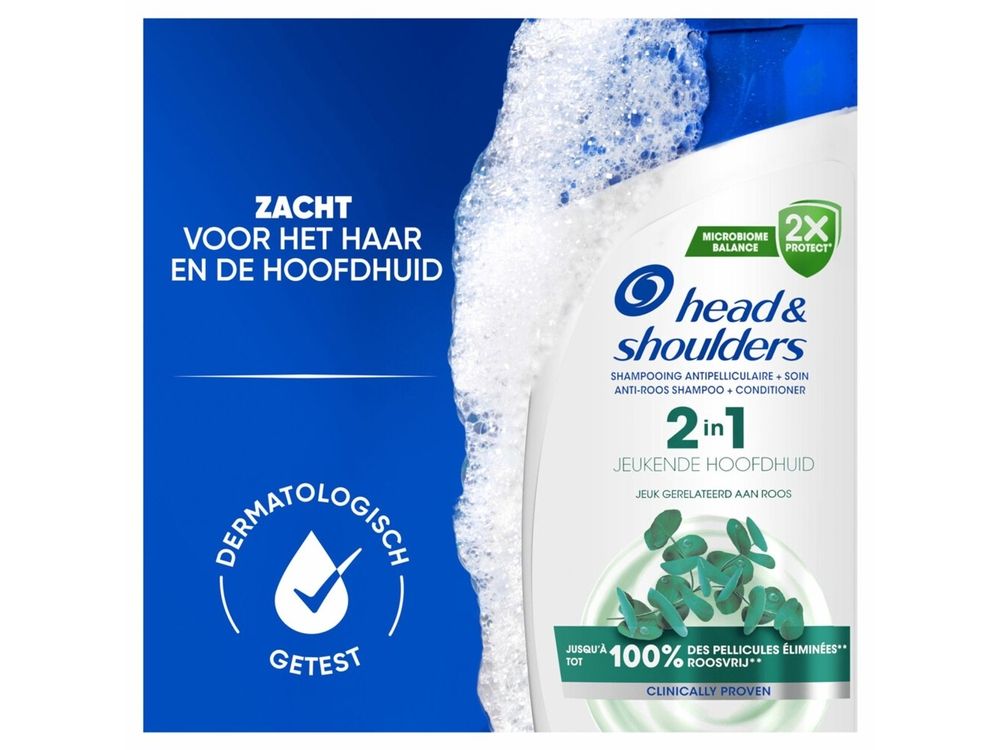Head&shoulders Shampoo 300 ml 2in1/jeukende Hoofdhuid 5