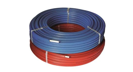Geïsoleerde Meerlagenbuis 6 mm Henco Rixc 16x2mm Blauw Flexibel 50 m