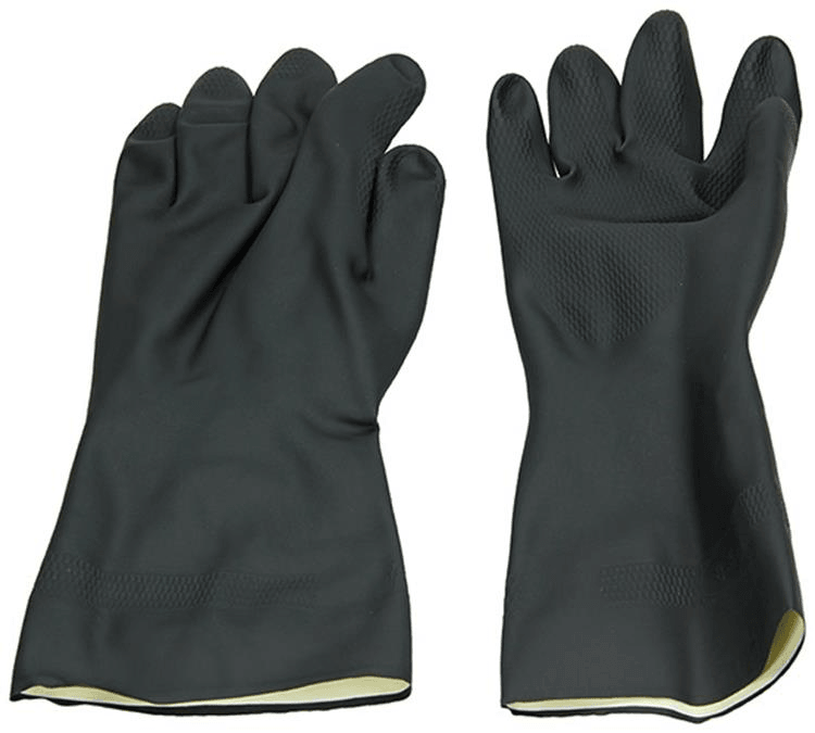 Heva Rubby Gants Industriels Noirs m (Taille 8)