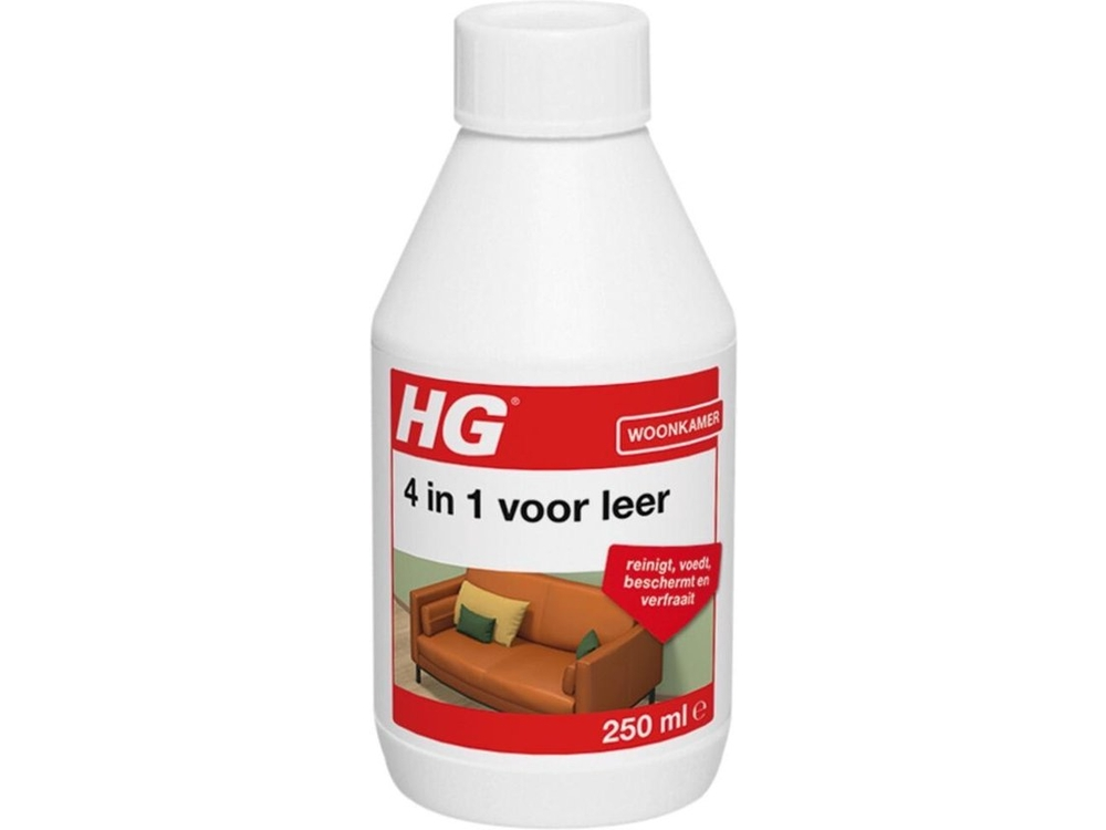 Hg 4 in 1 voor Leer 250 ml