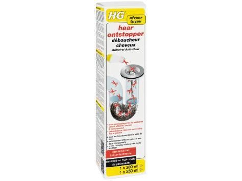 Hg Haarontstopper 1x200ml 1x250ml