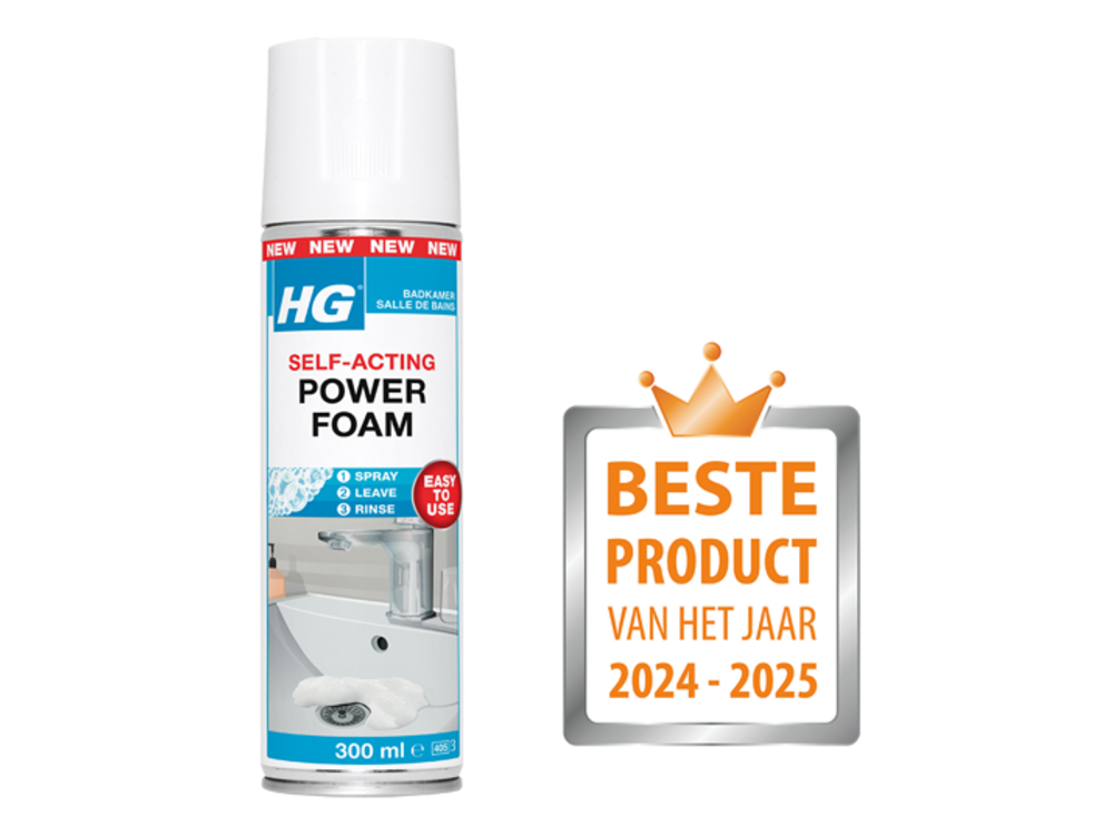 Hg Power Foam Badkamer 0.3 l