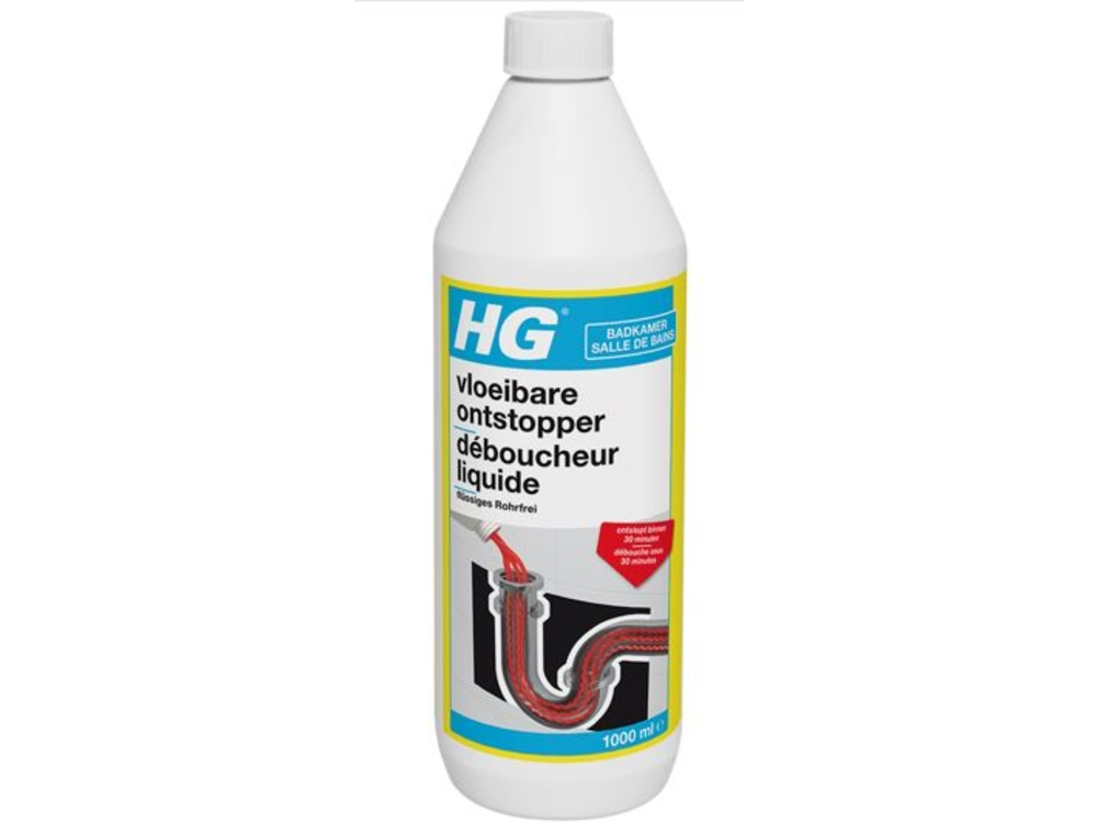 Hg Vloeibare Ontstopper 1 l